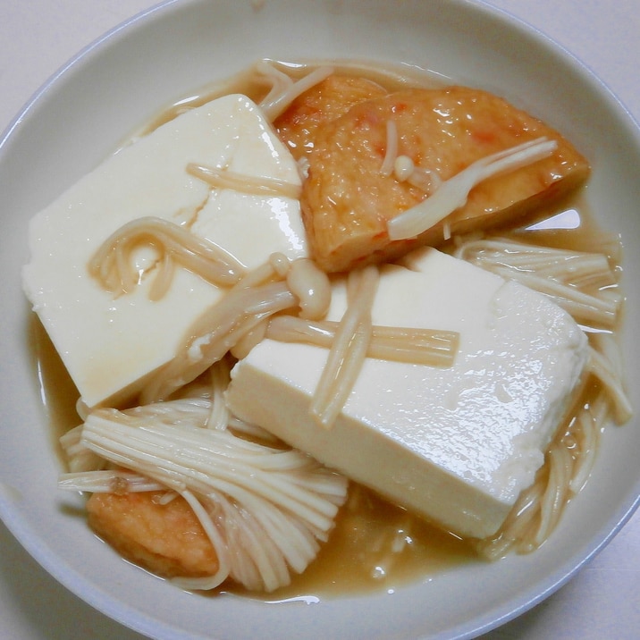 豆腐 さつま揚げ えのきの煮物 レシピ 作り方 By なな1151 楽天レシピ 豆腐 さつま揚げ えのきの煮物 レシピ 作り方 By なな1151 楽天レシピ
